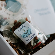 Load image into Gallery viewer, Lake Erie Candy Company beach glass candy in the Lake Lore Box
